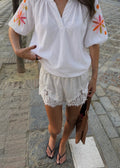 Blouse bohème brodée - Giulia